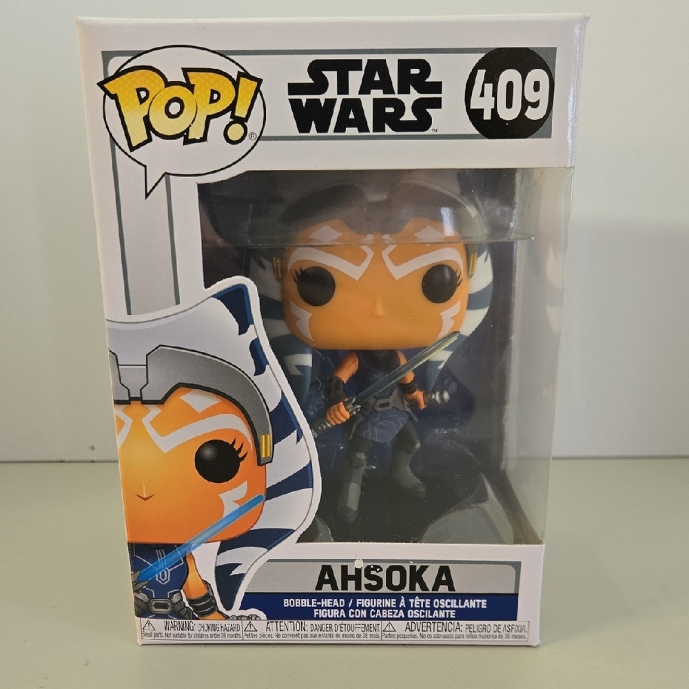 NIB Star Wars Ahsoka Pop! Vinyl Figure 409
